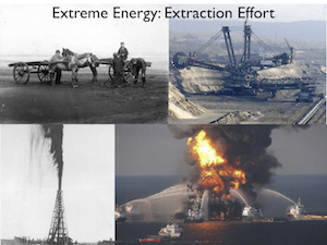Increasingly extreme