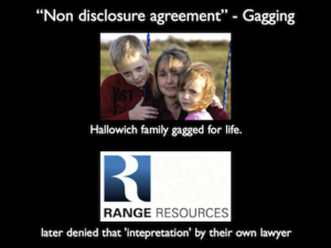gagged slide