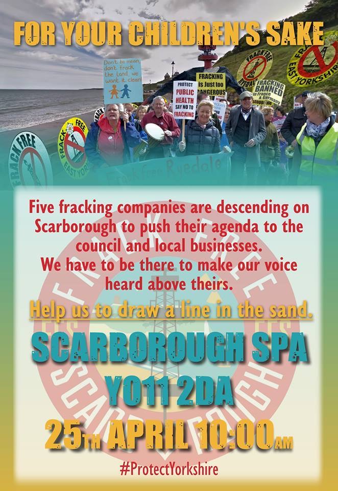 Scarborough OESG conference protest
