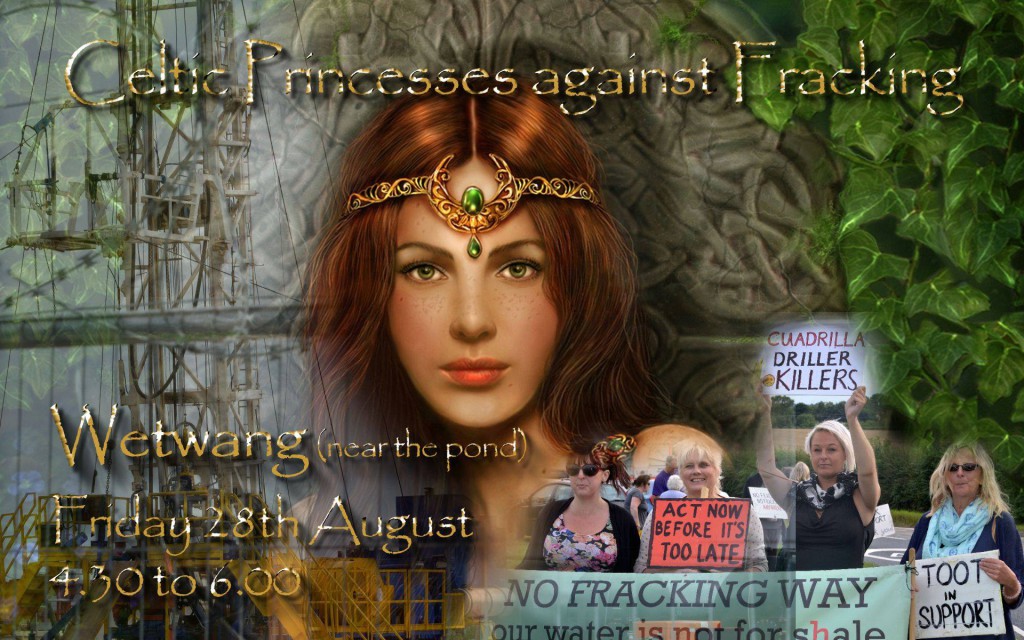 celtic princess against fracking