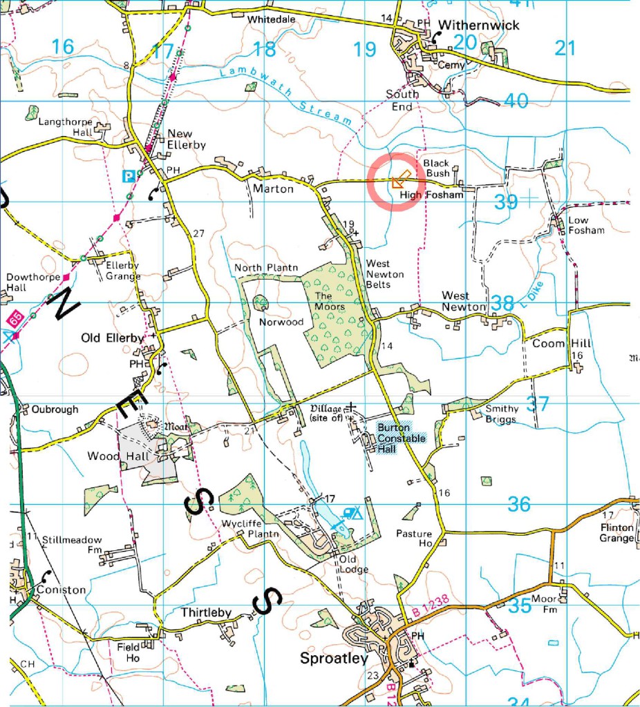 map West Newton site OS